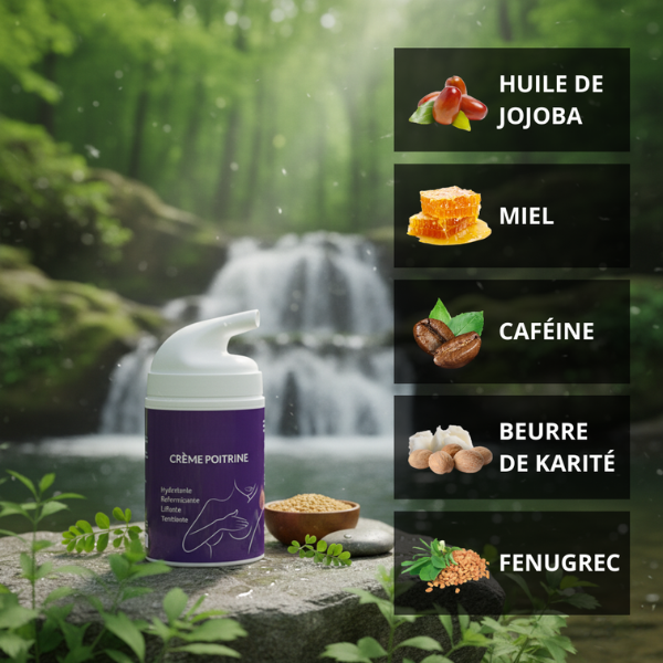 Crème poitrine Volume+
