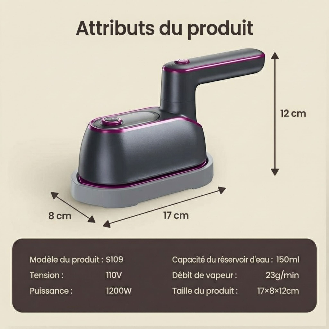 Divine - Le Nettoyeur Vapeur qui Élimine les Produits Toxiques