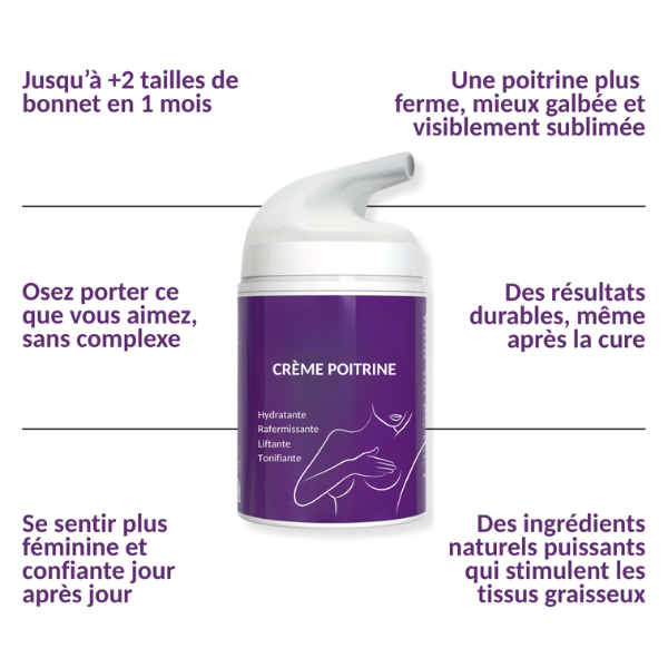 Crème poitrine Volume+