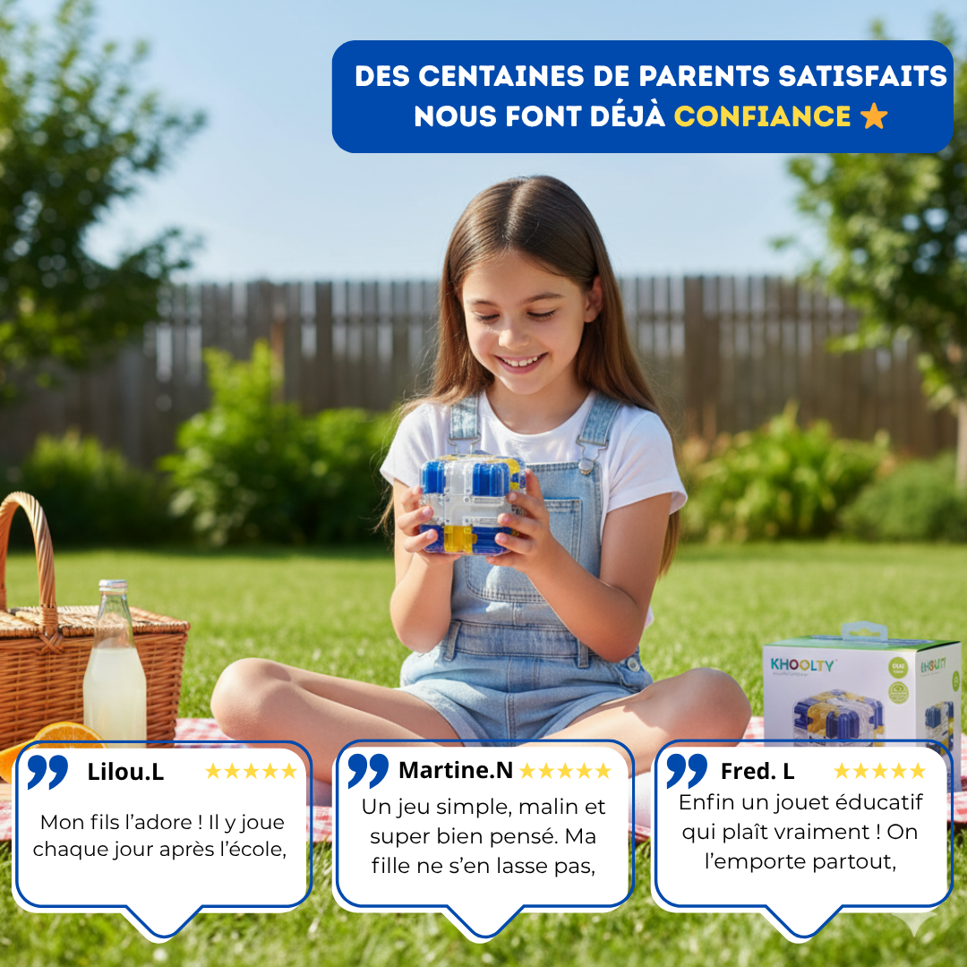 CUBE LABYRINTHE 3D™ – L’Art de Penser en Jouant