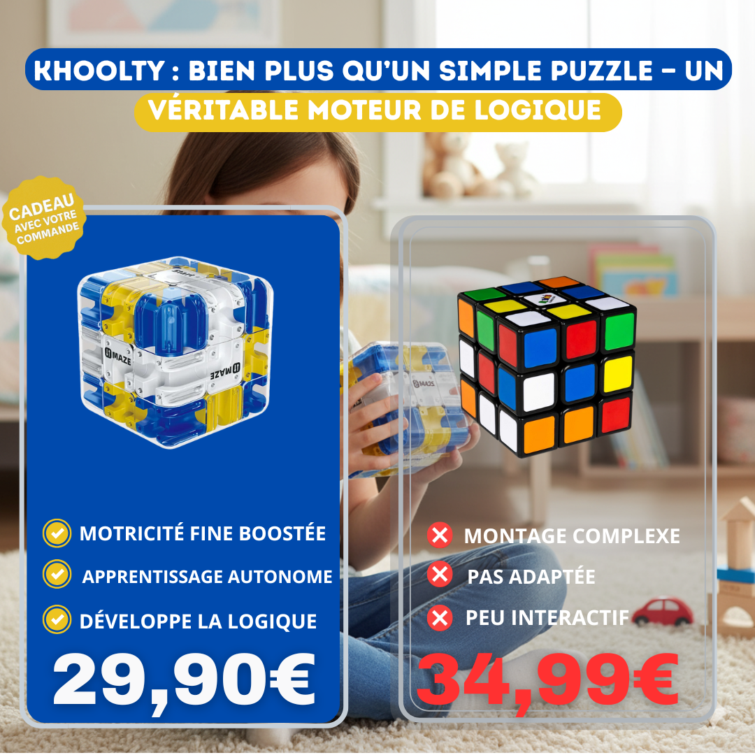 CUBE LABYRINTHE 3D™ – L’Art de Penser en Jouant