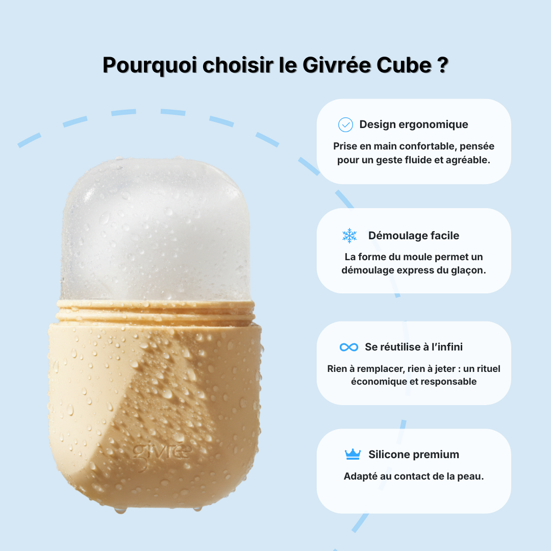Cube – Le geste fraîcheur pour une peau plus belle