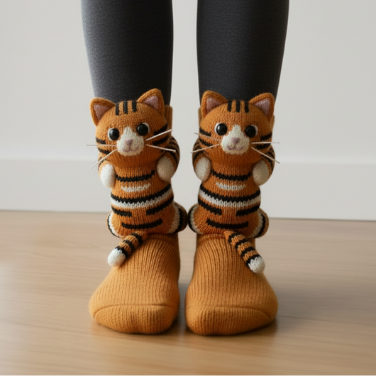 Les chaussettes d’animaux les plus confortables 🧦
