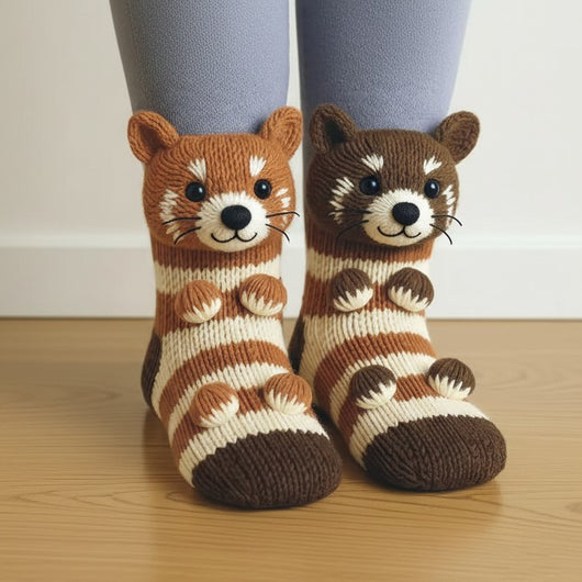Les chaussettes d’animaux les plus confortables 🧦