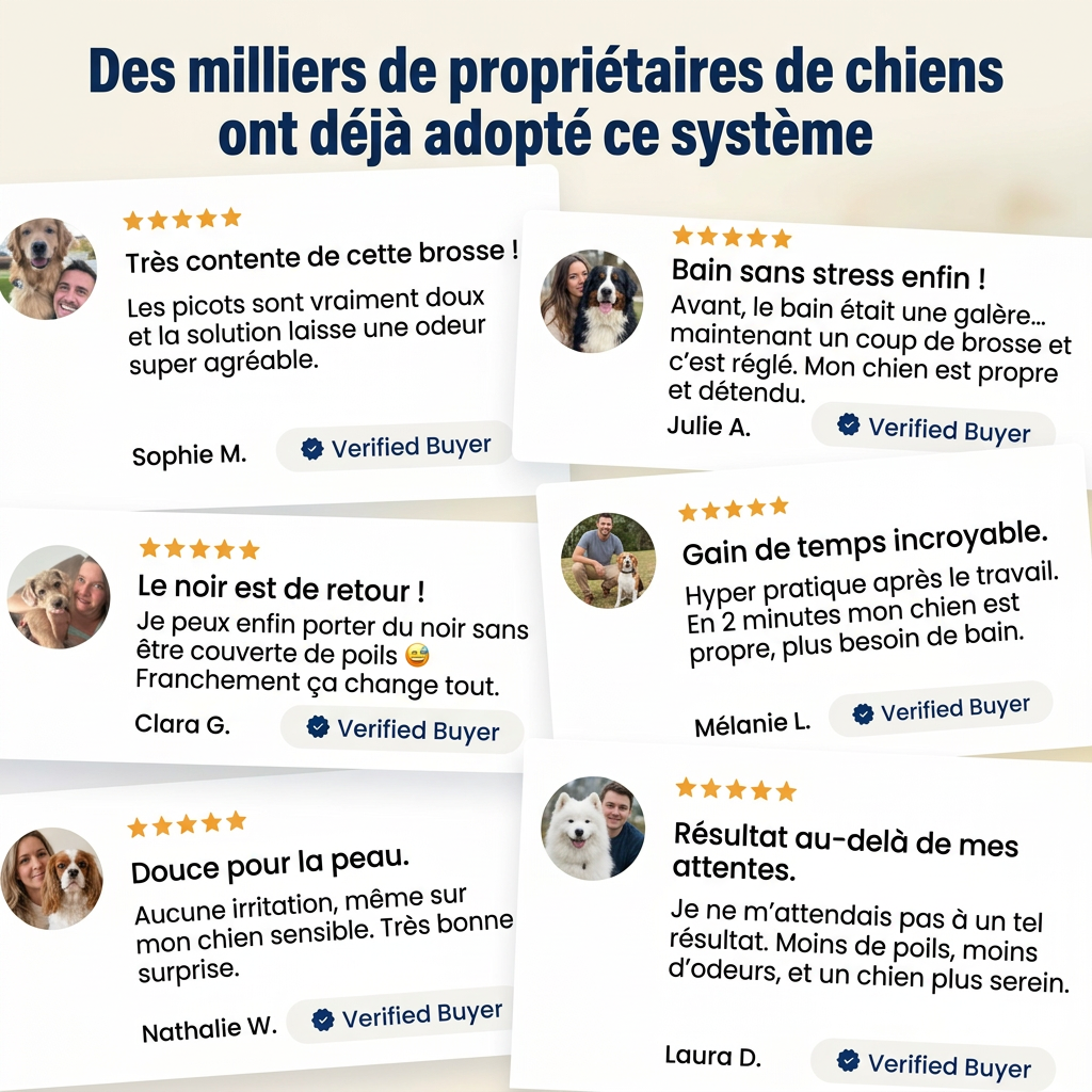 Fresh Bio™ – Le système de nettoyage sans eau pour animaux