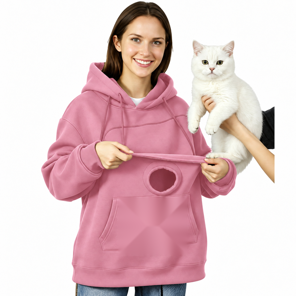 Le Sweat Cocon à Chat 🐈